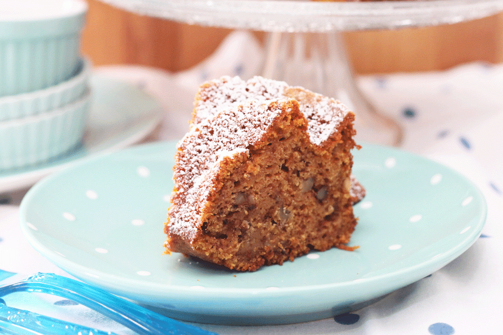 Bundt cake de calabaza y nueces