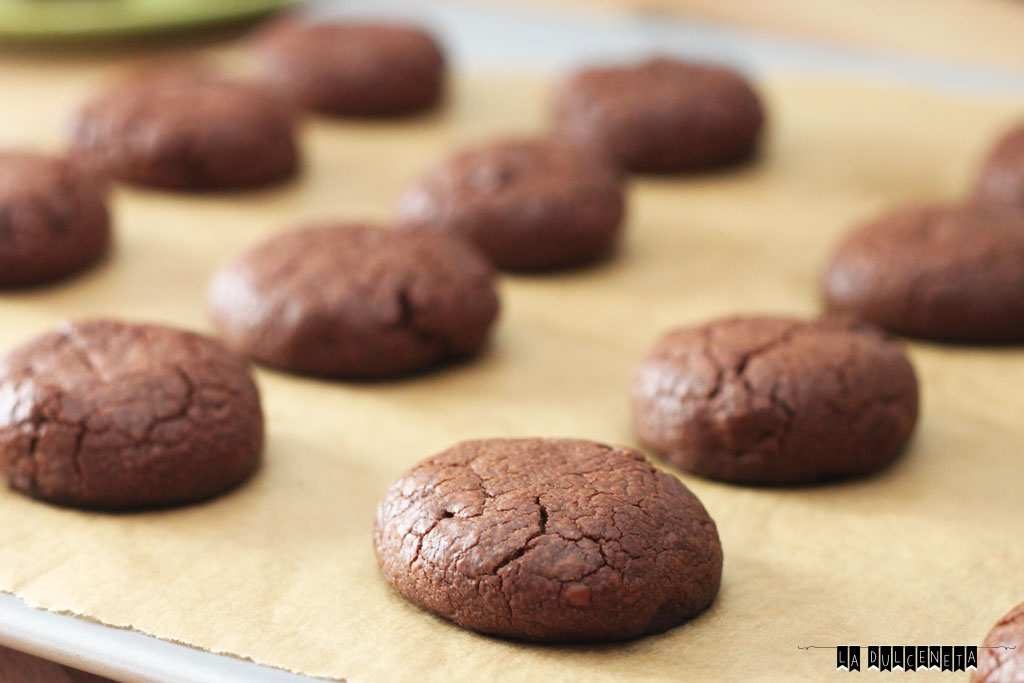 galletas triple chocolate