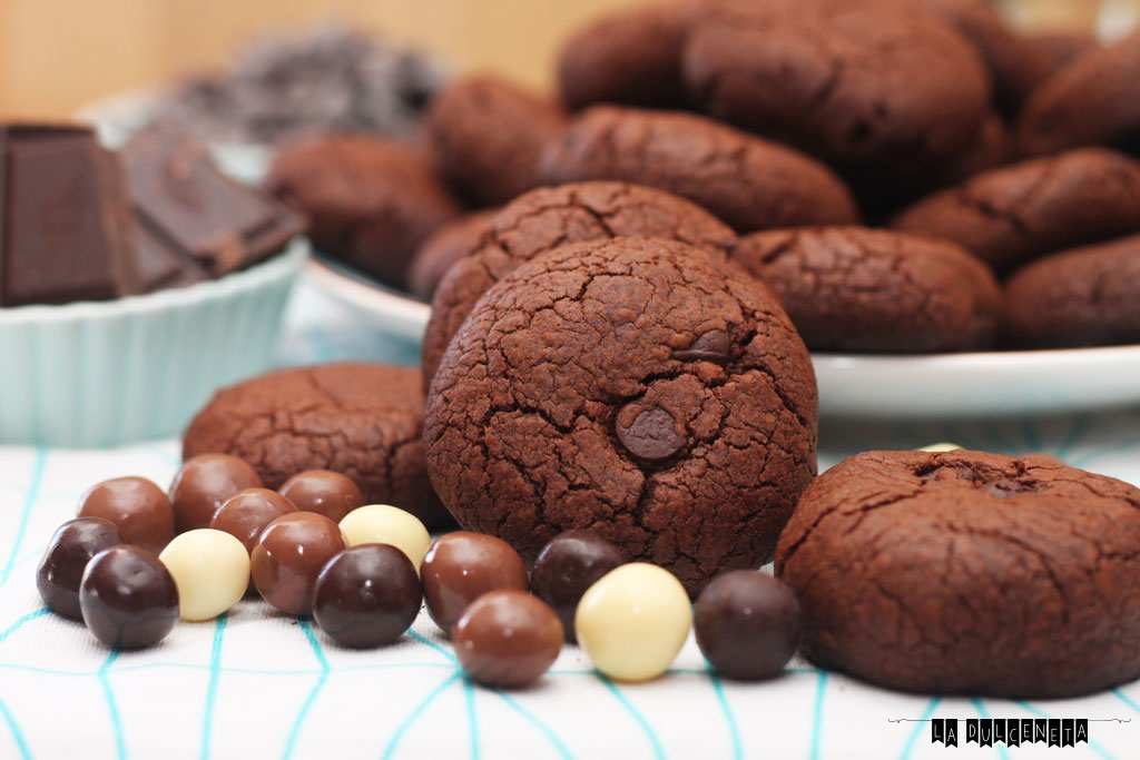 galletas triple chocolate galletas triple chocolate