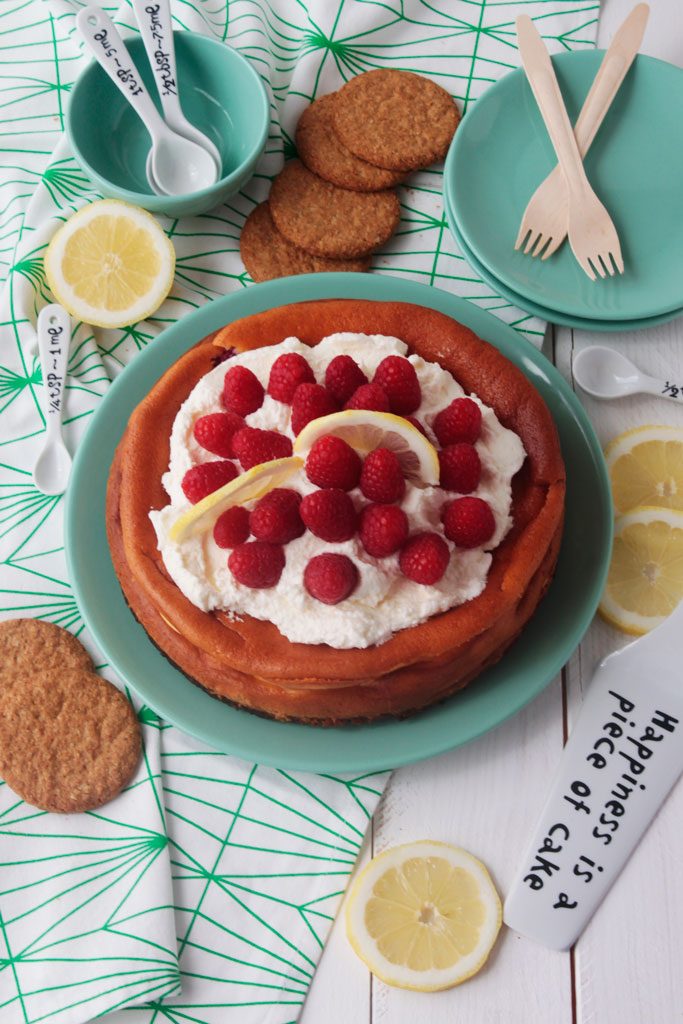 Tarta de queso mascarpone y frambuesas Tarta de queso mascarpone y frambuesas